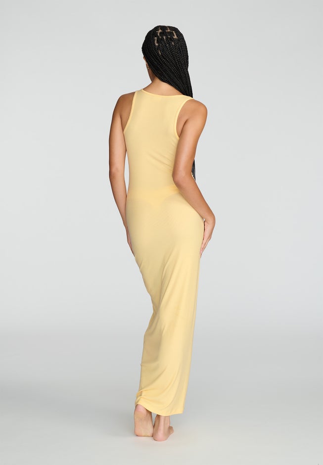 The Midi Dress - Modal Silk Rib image number 2