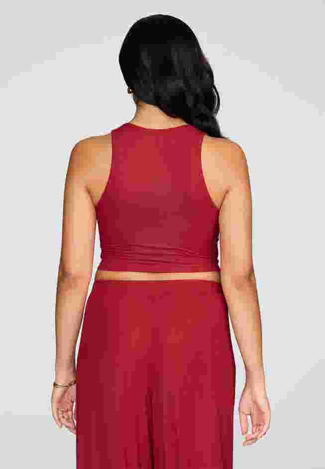 The Scoop Neck Tank - Modal Silk Rib image number 2