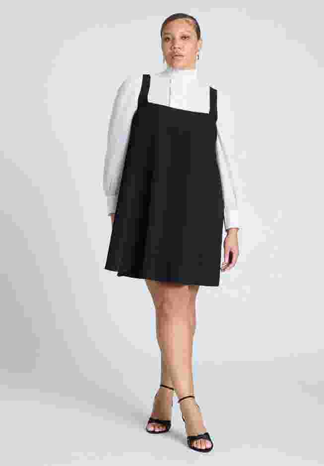 Ruffle Twofer Mini Dress image number 0