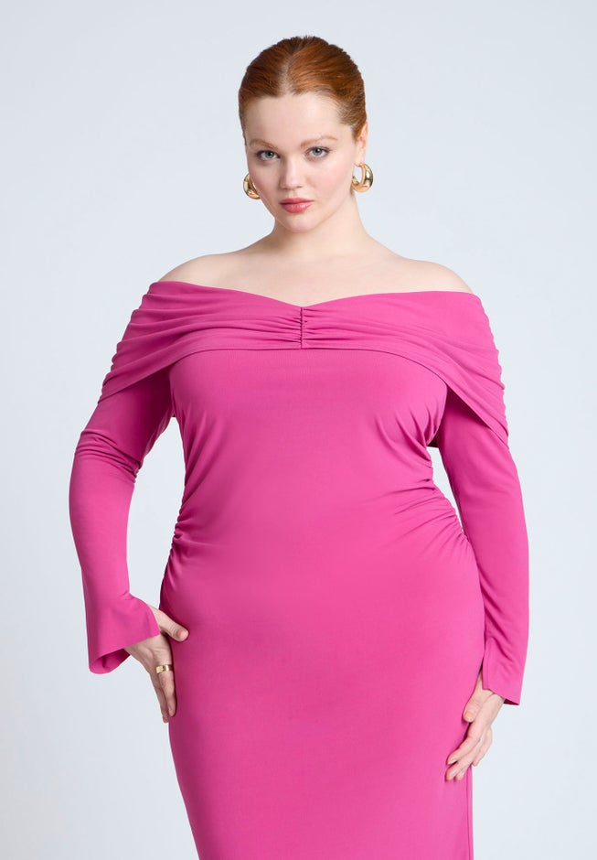 Off Shoulder Maxi Dress image number 2