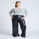 Lace Collar Sweater image number null