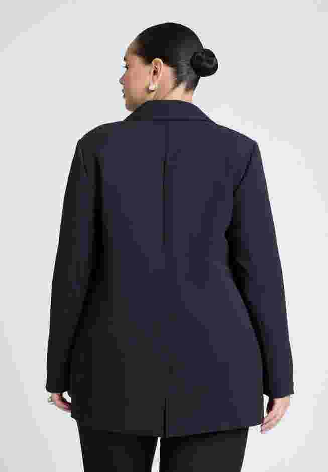 Embellished Lapel Oversized Blazer image number 2