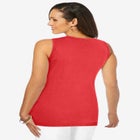Scoop-Neck Sweater Tank image number 1