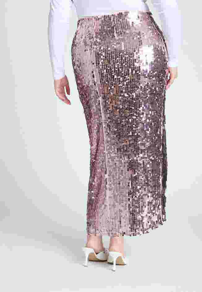 Sequin Column Midi Skirt image number 2