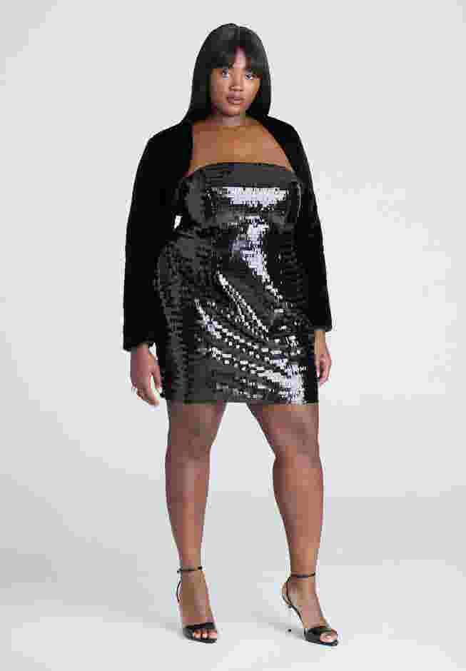 Faux Fur Bolero image number 3