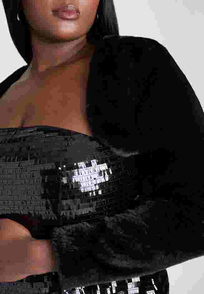 Faux Fur Bolero image number 4