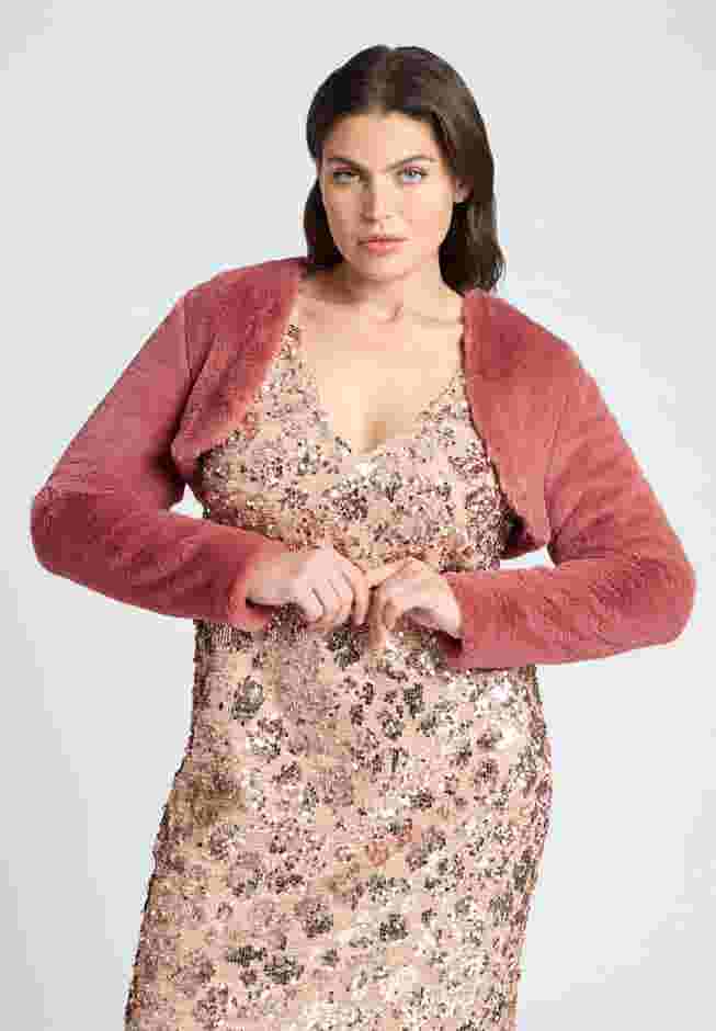 Faux Fur Bolero image number 0