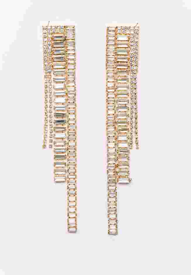 Baguette Fringe Earring image number 0