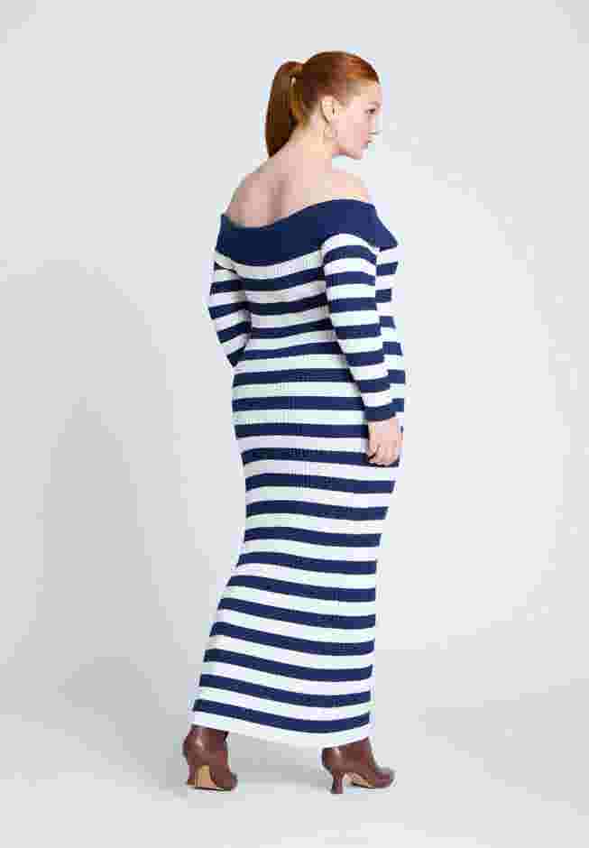 Stripe Overlay Dress image number 1