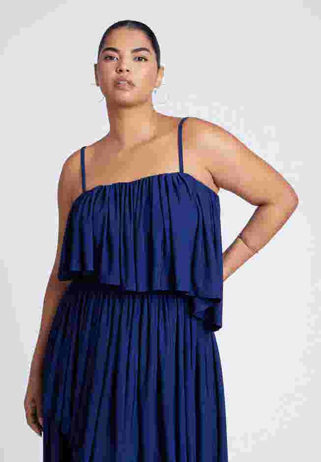 Ruffled Bandeau Top image number 1