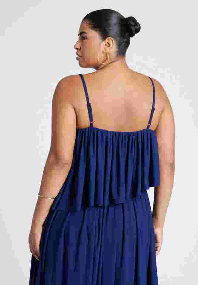 Ruffled Bandeau Top image number 2