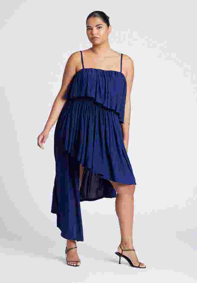 Ruffled Bandeau Top image number 3