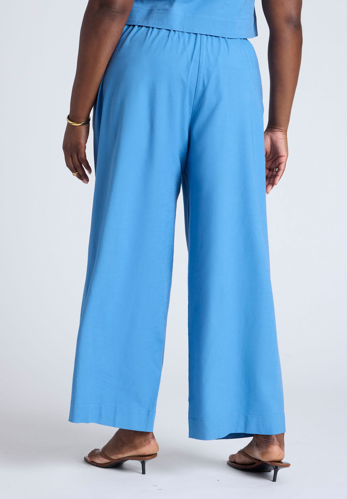 Easy Wide Leg Linen Pant image number 2