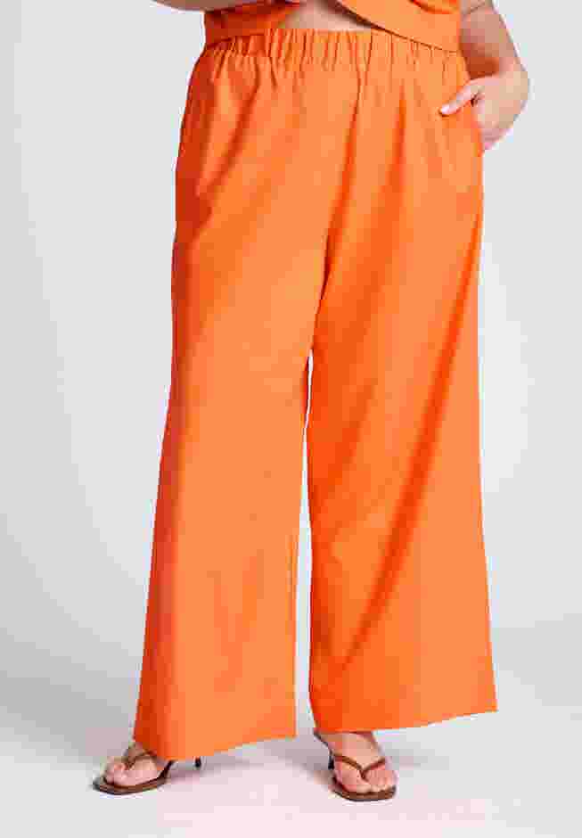 Easy Wide Leg Linen Pant image number 1