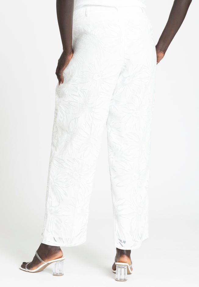 Burnout Sheer Trouser image number null