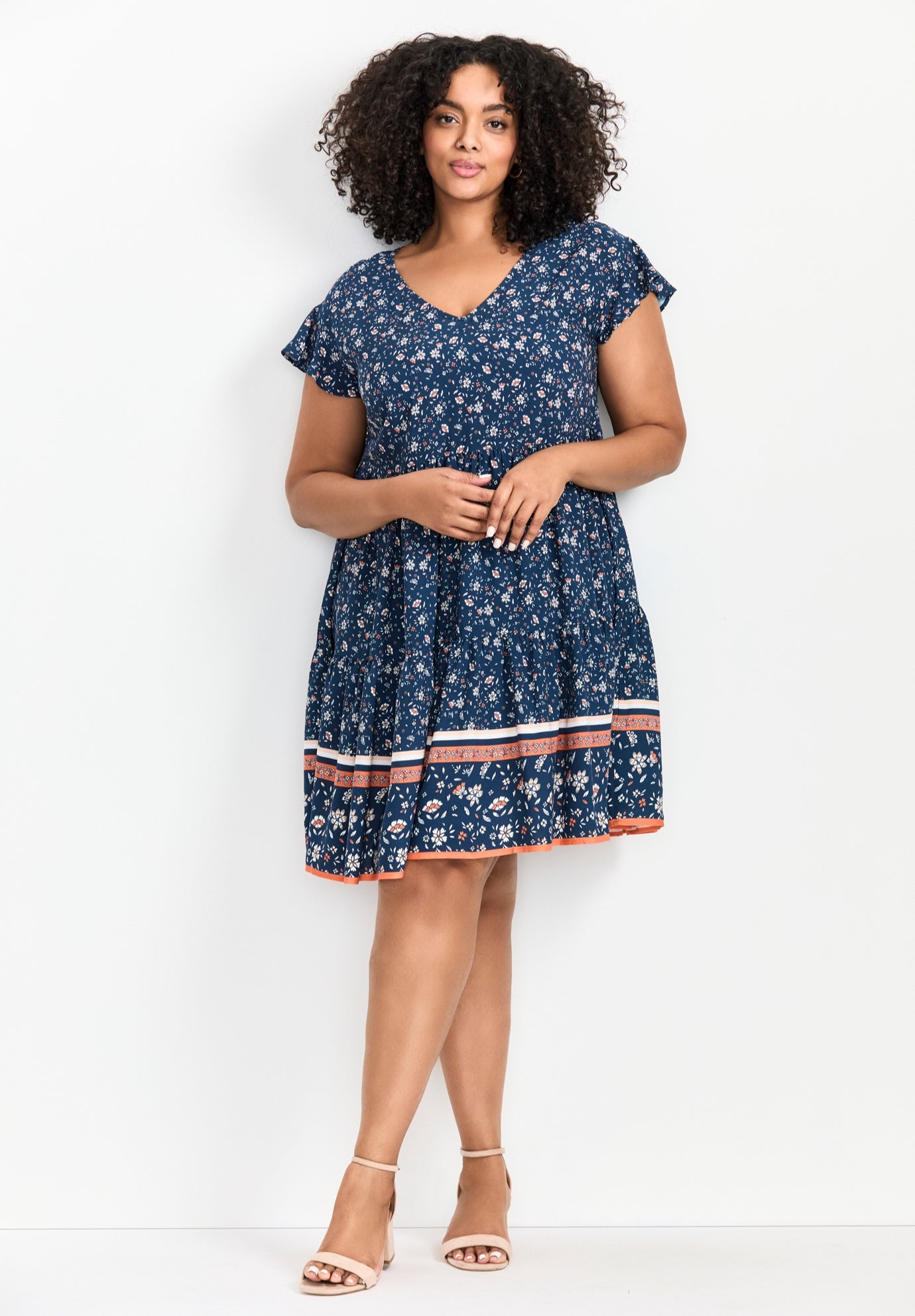 Unwind Tiers Dress image number 0