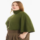Wide-Sleeve Turtleneck Sweater image number 3