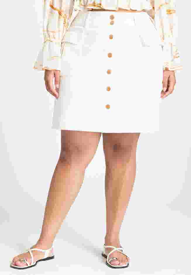 Cargo Mini Denim Skirt image number 2