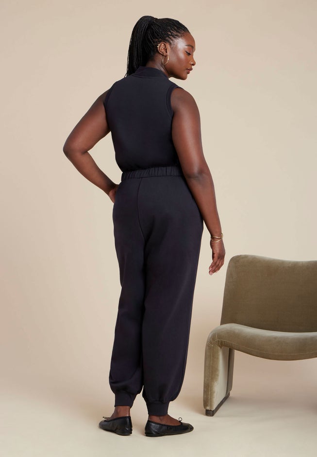 Sleeveless Knit Jumpsuit image number 2