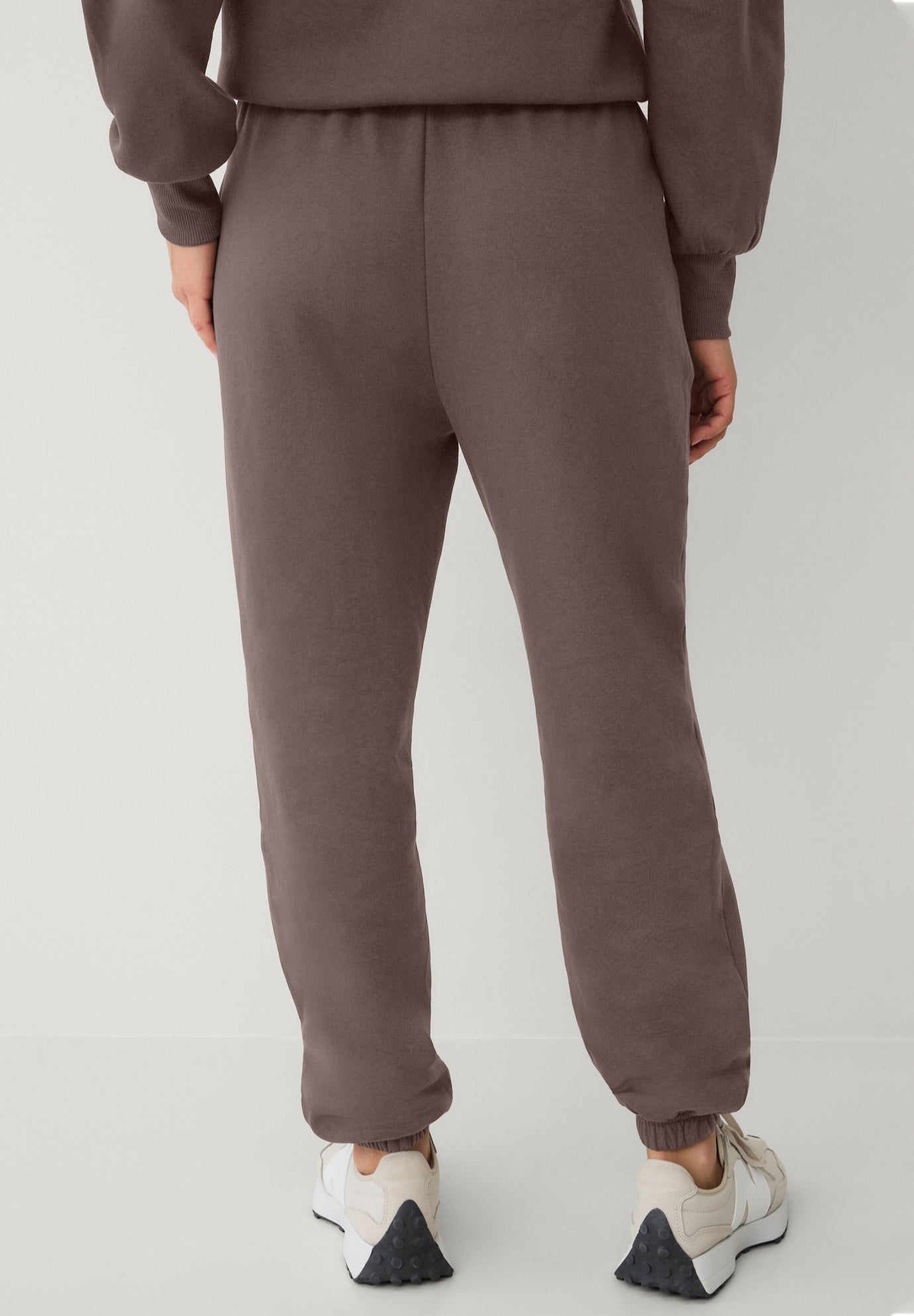 Drawstring Waist Fleece Sweatpants image number 1