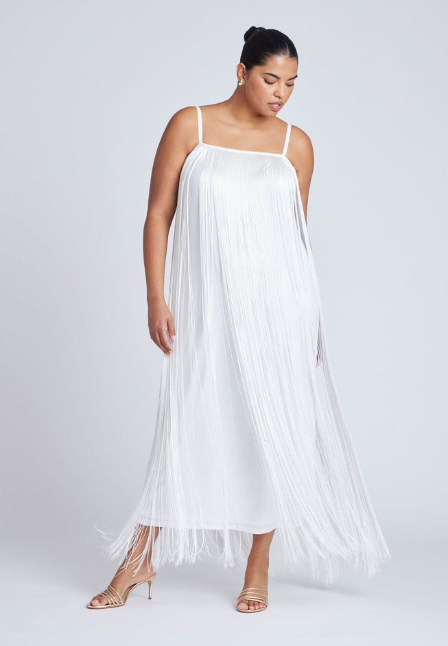 Fringe Maxi Dress image number 1