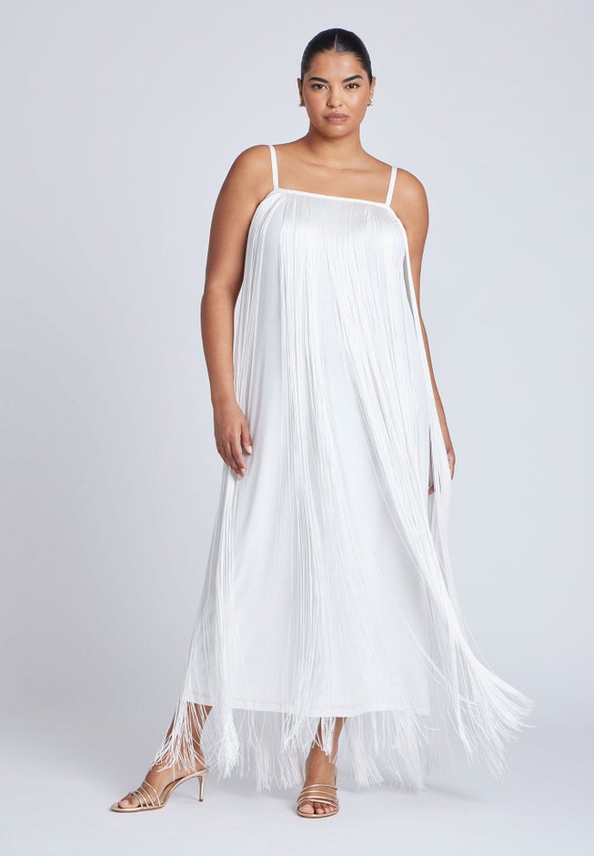 Fringe Maxi Dress image number 0