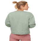 Boxy Fleece Sweatshirt image number null