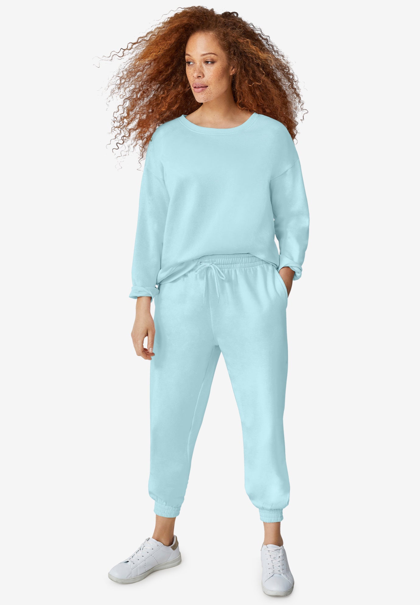 Boxy Fleece Sweatshirt image number 0