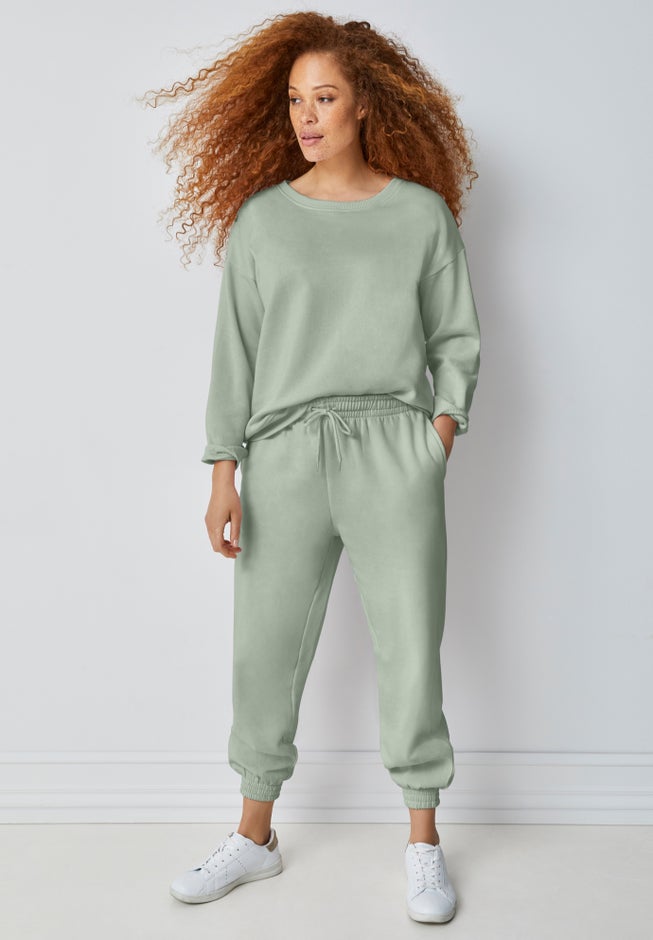 Boxy Fleece Sweatshirt image number 0