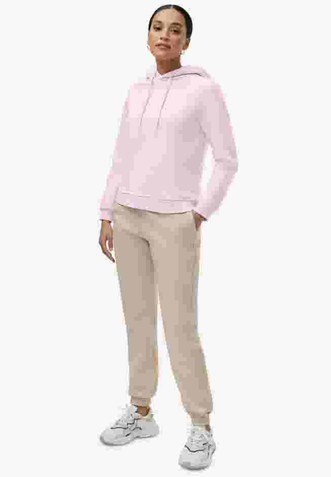 Hooded Fleece Boxy Sweatshirt image number 2
