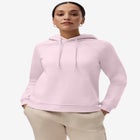 Hooded Fleece Boxy Sweatshirt image number null