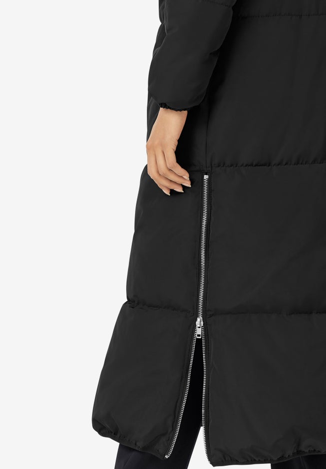 Maxi Side-Zip Puffer image number 3