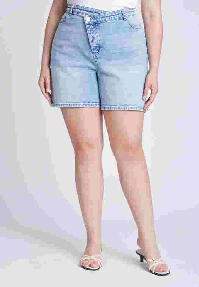 Overlap Waistband Shorts image number 1