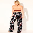Elastic Waist Lounge Cover Up Pant image number null