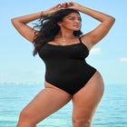 Tank One Piece Swimsuit image number null