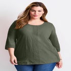 Crochet Trim Tunic image number null