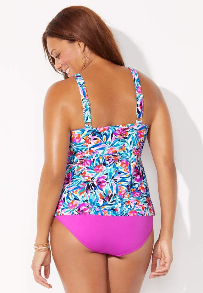 Flared Tankini Top image number 1