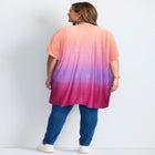 Knit Eyelet Kimono image number null