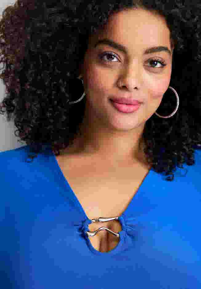 Ring Detail Tunic Top image number 3
