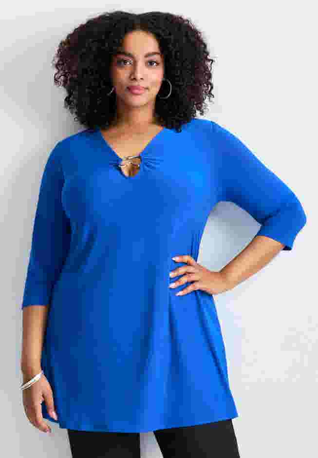 Ring Detail Tunic Top image number 0