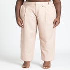 Pleat Detail Straight Leg Pant image number null