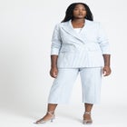 Pinstripe Culotte image number null