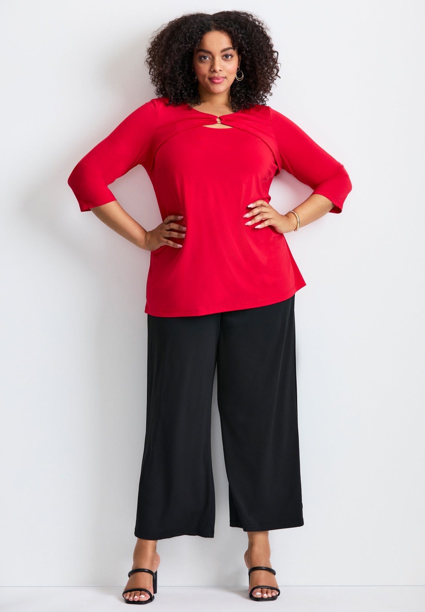 Knot Front Keyhole Top image number 3