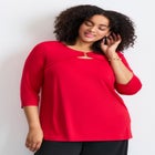 Knot Front Keyhole Top image number null