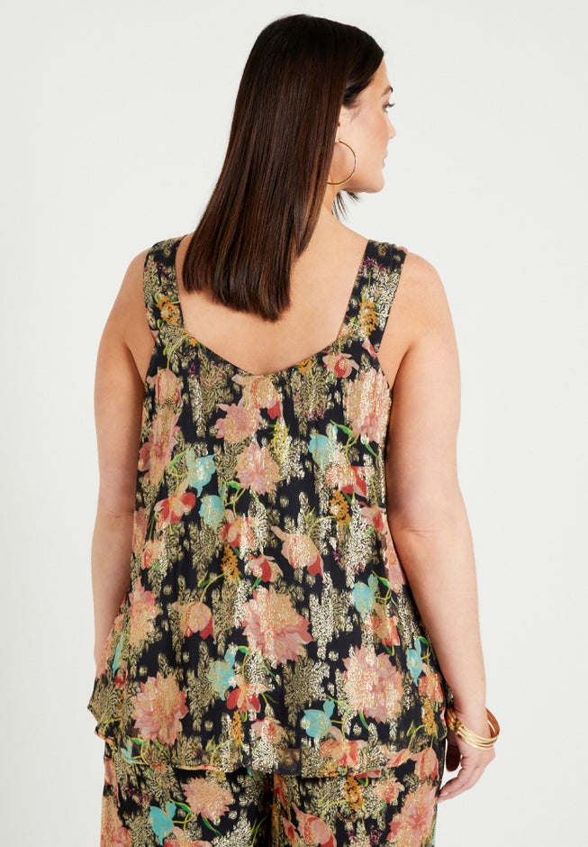V-Neck Swing Tank image number 1