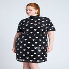 Mini Heart Sequin Dress image number null