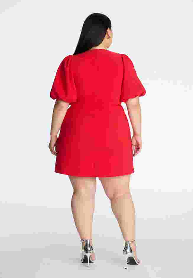 Rhinestone Heart Mini Dress image number 2