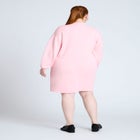 Heart Intarsia Mini Dress image number null