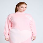 Heart Intarsia Mini Dress image number null