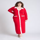 Sweetheart Sweater Dress image number null